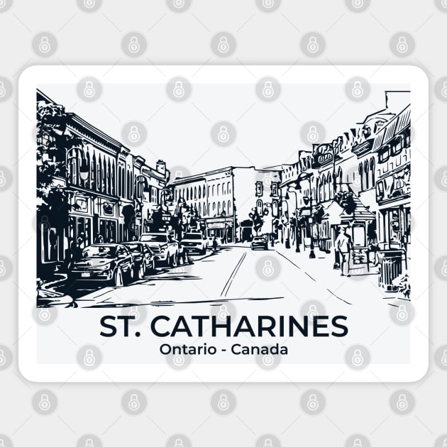 St. Catharines - Ontario Magnet by Lakeric
